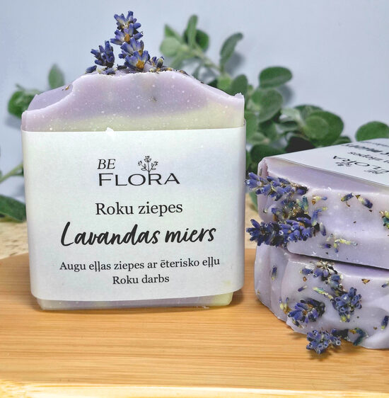 Augu eļļas ziepes Lavandas miers